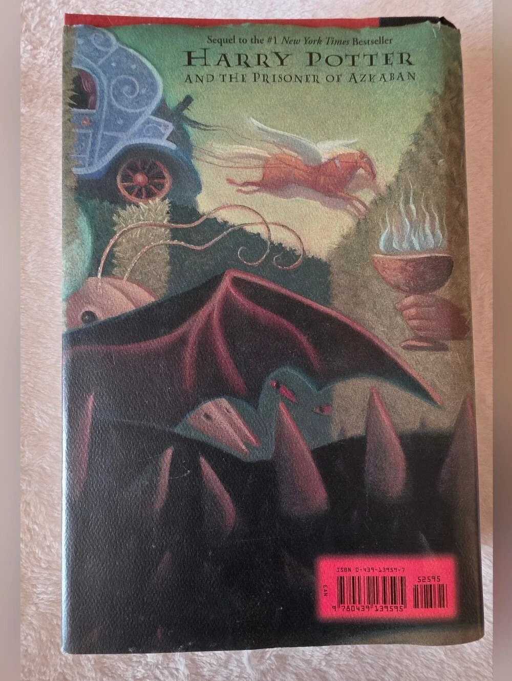 Harry Potter and the Goblet of Fire Hardcover Book with Dust Jacket